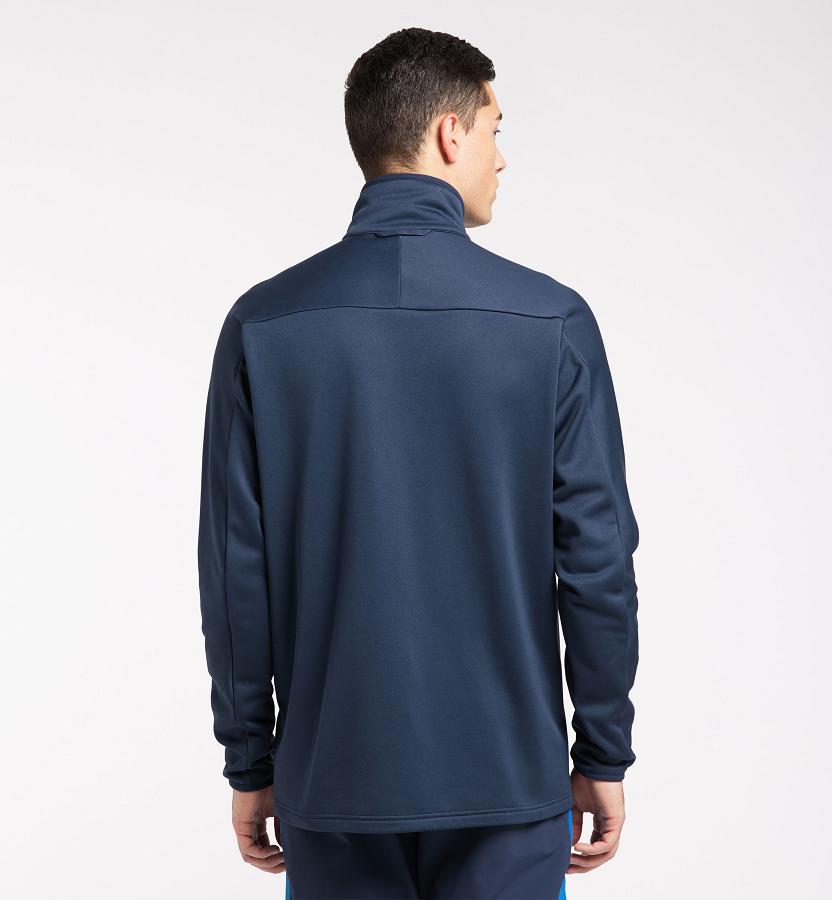 Haglöfs Mens Frost Mid Layer Dark Blue New Zealand 69104YAVS